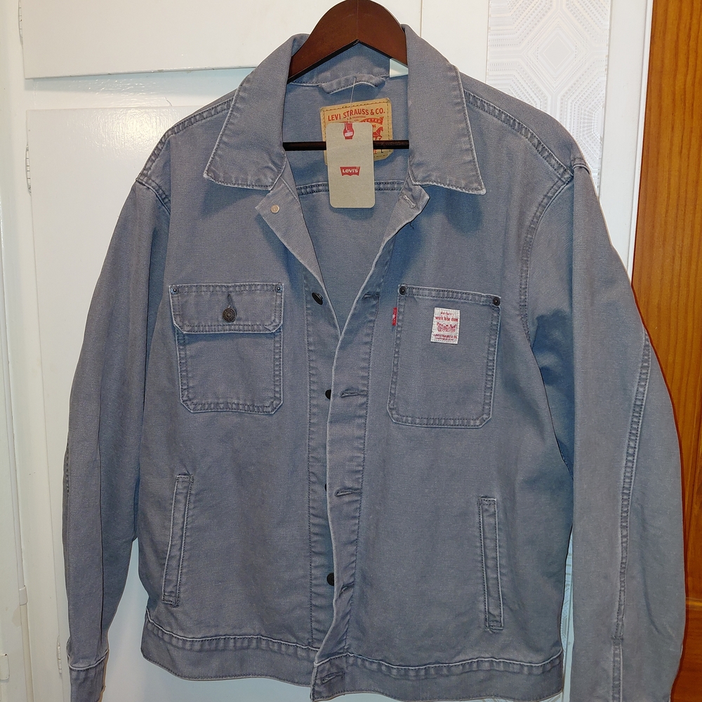 Levi's Men's Classic Gray JEAN Jacket
